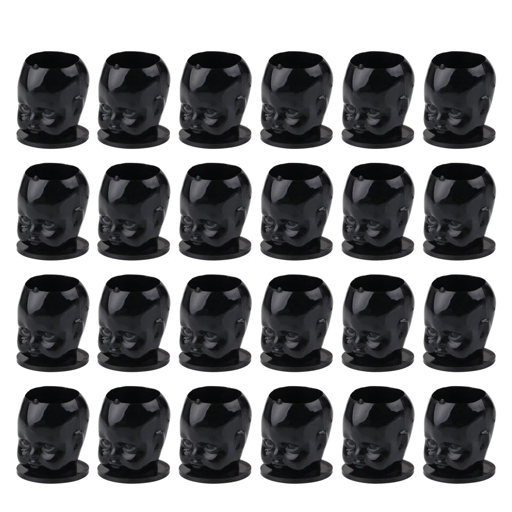 50pcs Baby Head Tattoo Ink Caps