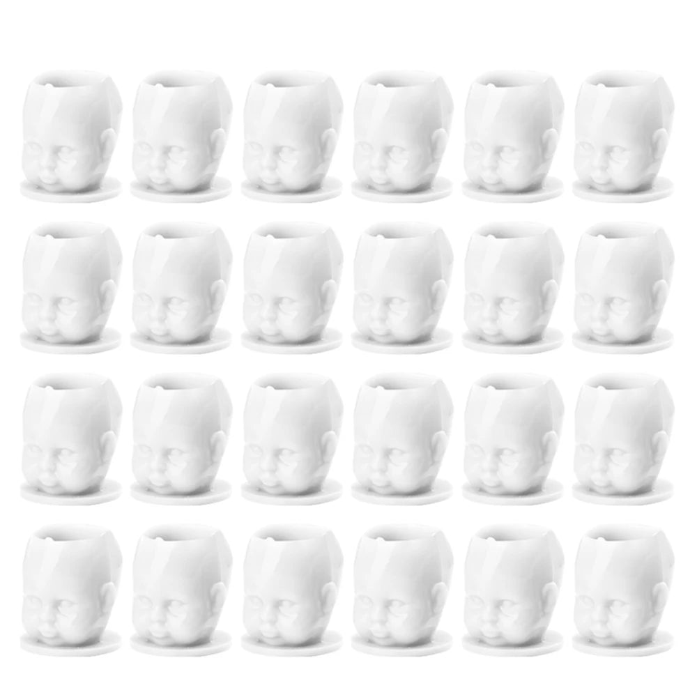 50pcs Baby Head Tattoo Ink Caps