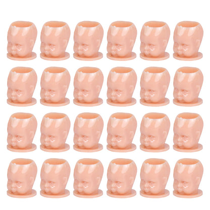 50pcs Baby Head Tattoo Ink Caps