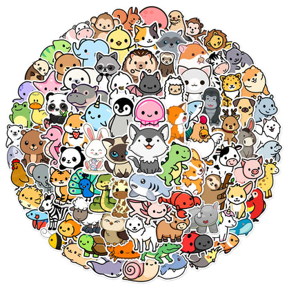 Cute Cartoon Animal Stickers