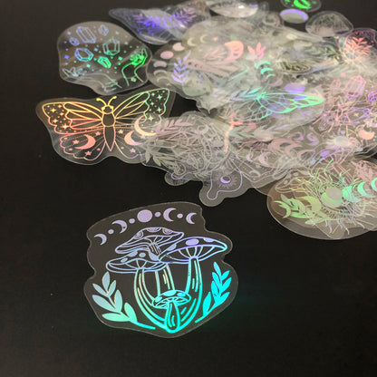 Holographic Glitter Stickers