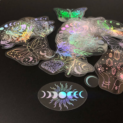 Holographic Glitter Stickers