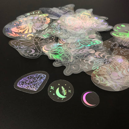 Holographic Glitter Stickers